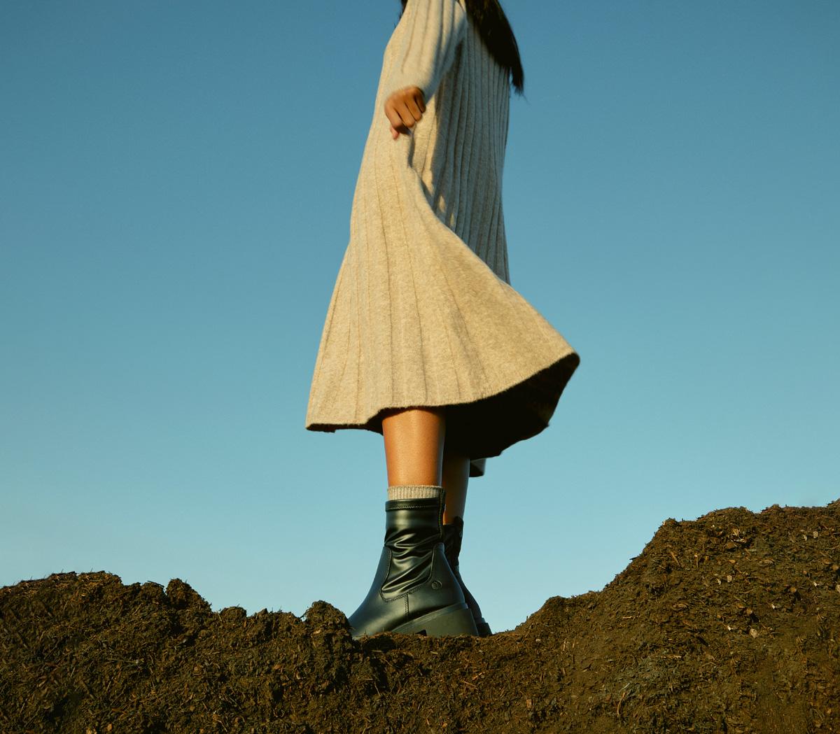 EARTHADDICTJord Sock Heeled Ankle Boots EARTHADDICTJord Sock Heeled Ankle BootsBlack