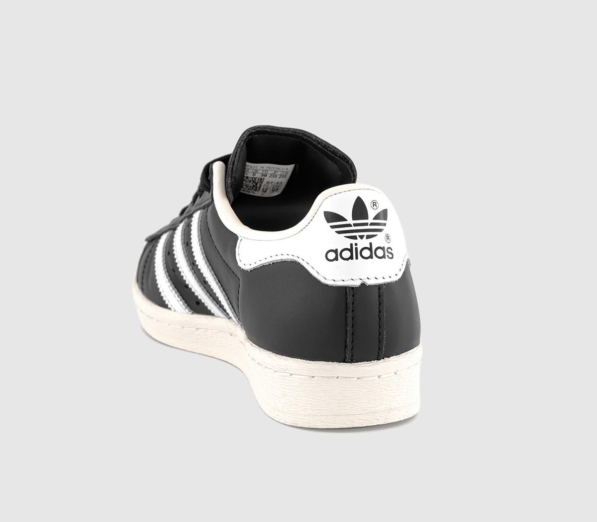 adidasSuperstar 82 Trainers Black White Offwhite