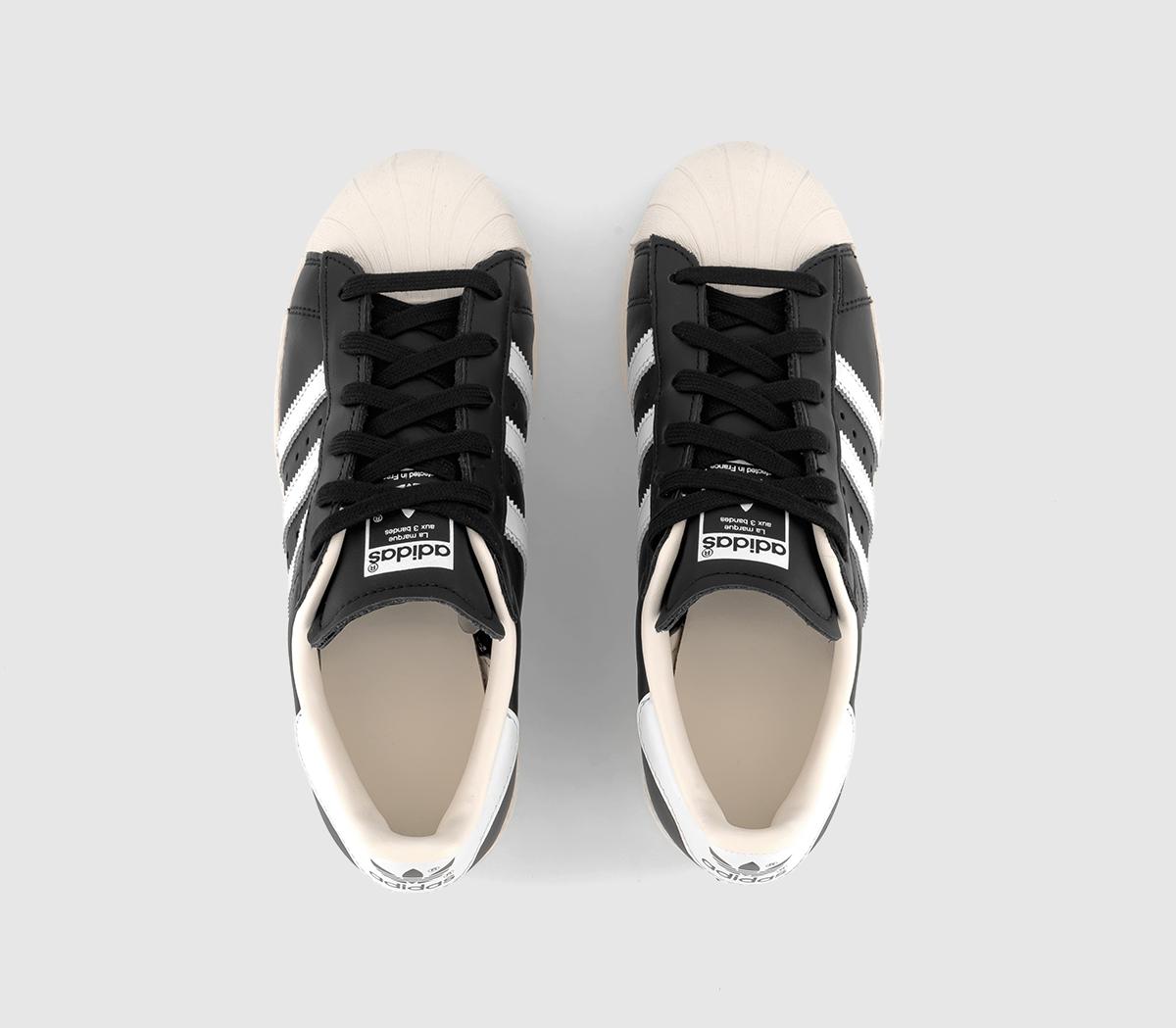 adidasSuperstar 82 Trainers Black White Offwhite