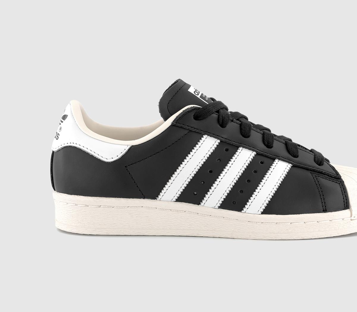 adidasSuperstar 82 Trainers Black White Offwhite