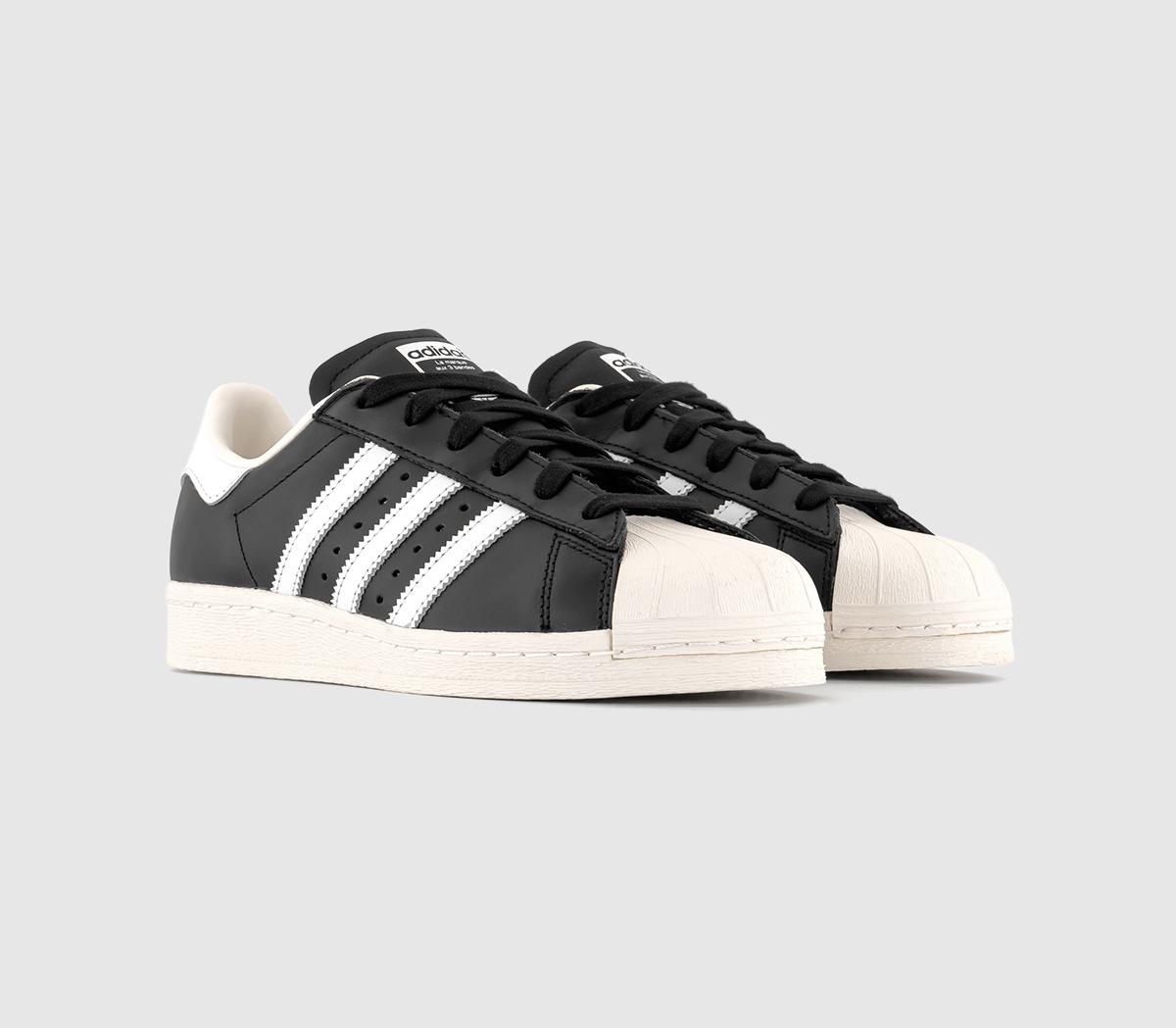 adidasSuperstar 82 Trainers Black White Offwhite