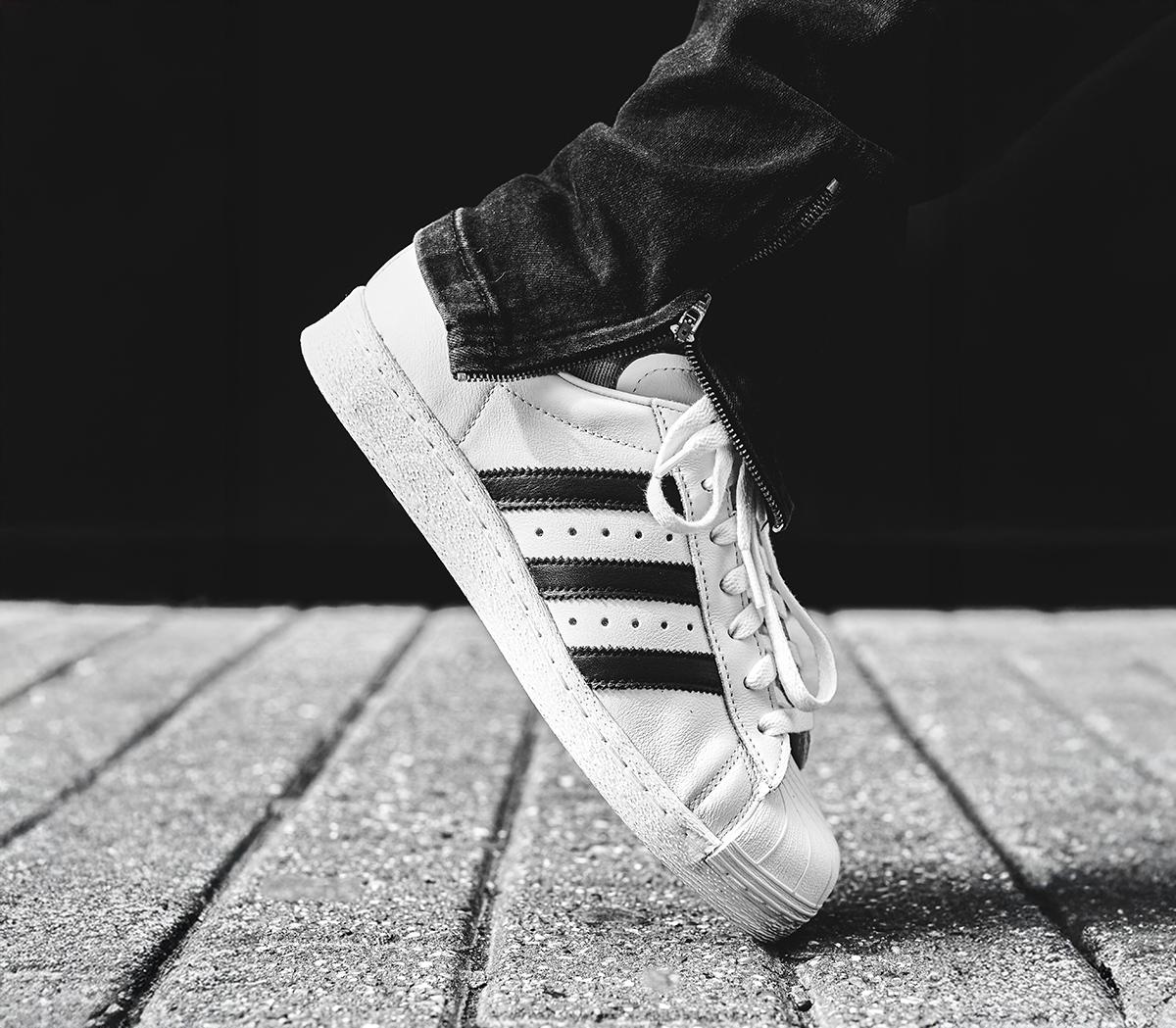 adidas Superstar 82 Trainers White Core Black Off White - Unisex