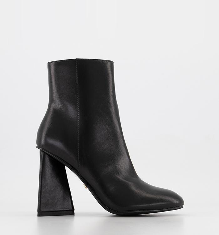 ladies leather ankle boots size 4