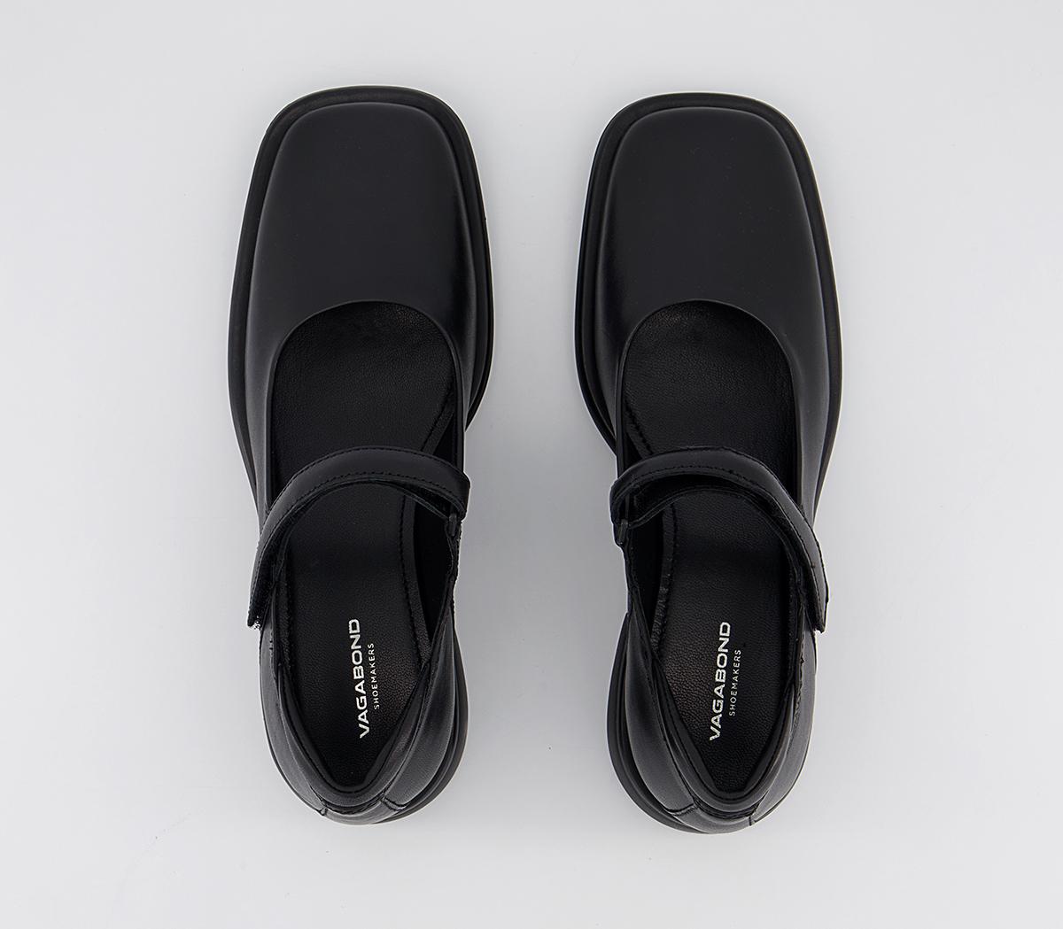 clear embellished pumps