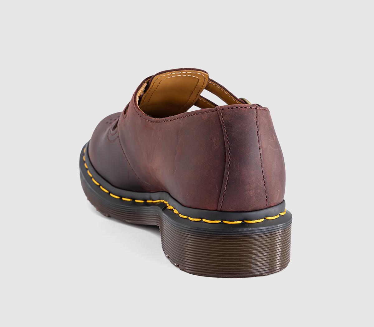 Dr. Martens8065 Mary JanesCherry Red Crazy Horse