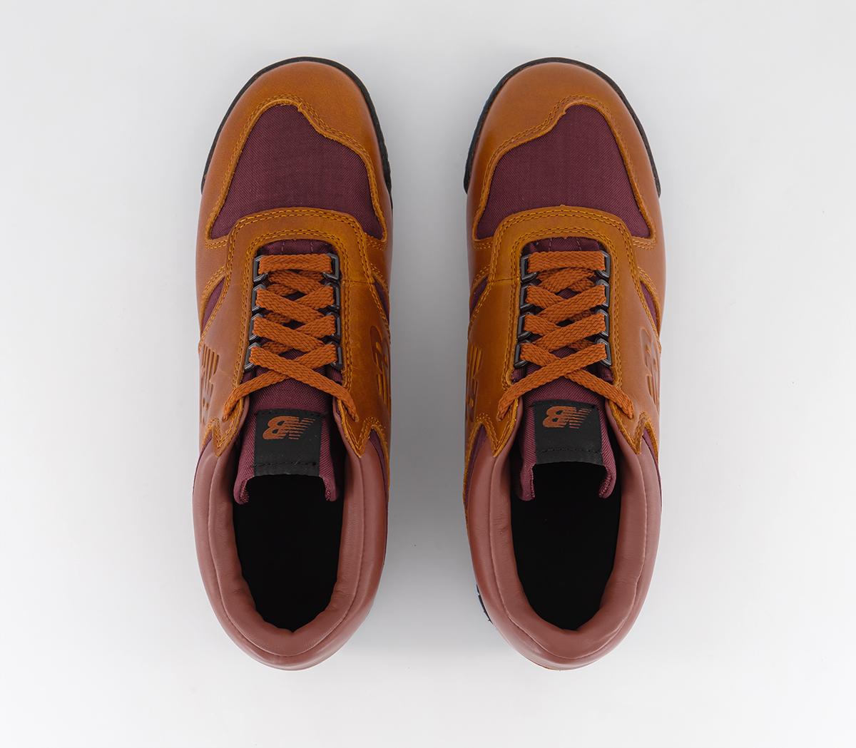 New BalanceRainier ShoesTan Burgundy