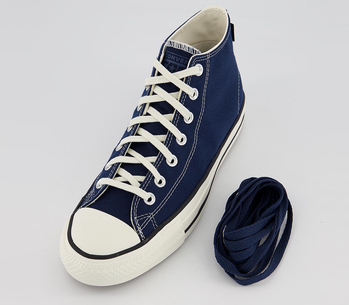Converse Chuck Taylor All Star Pro Mid Trainers Converse Chuck Taylor All Star Pro Mid Trainers Midnight Navy Black Egret