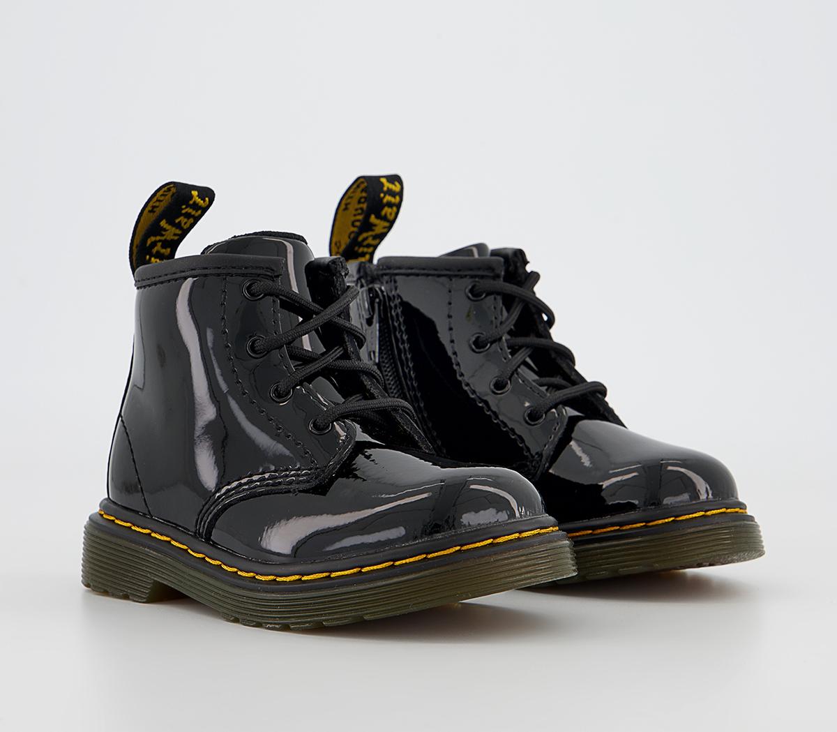 Dr. Martens 1460 Boots Black Patent, 5 Infant