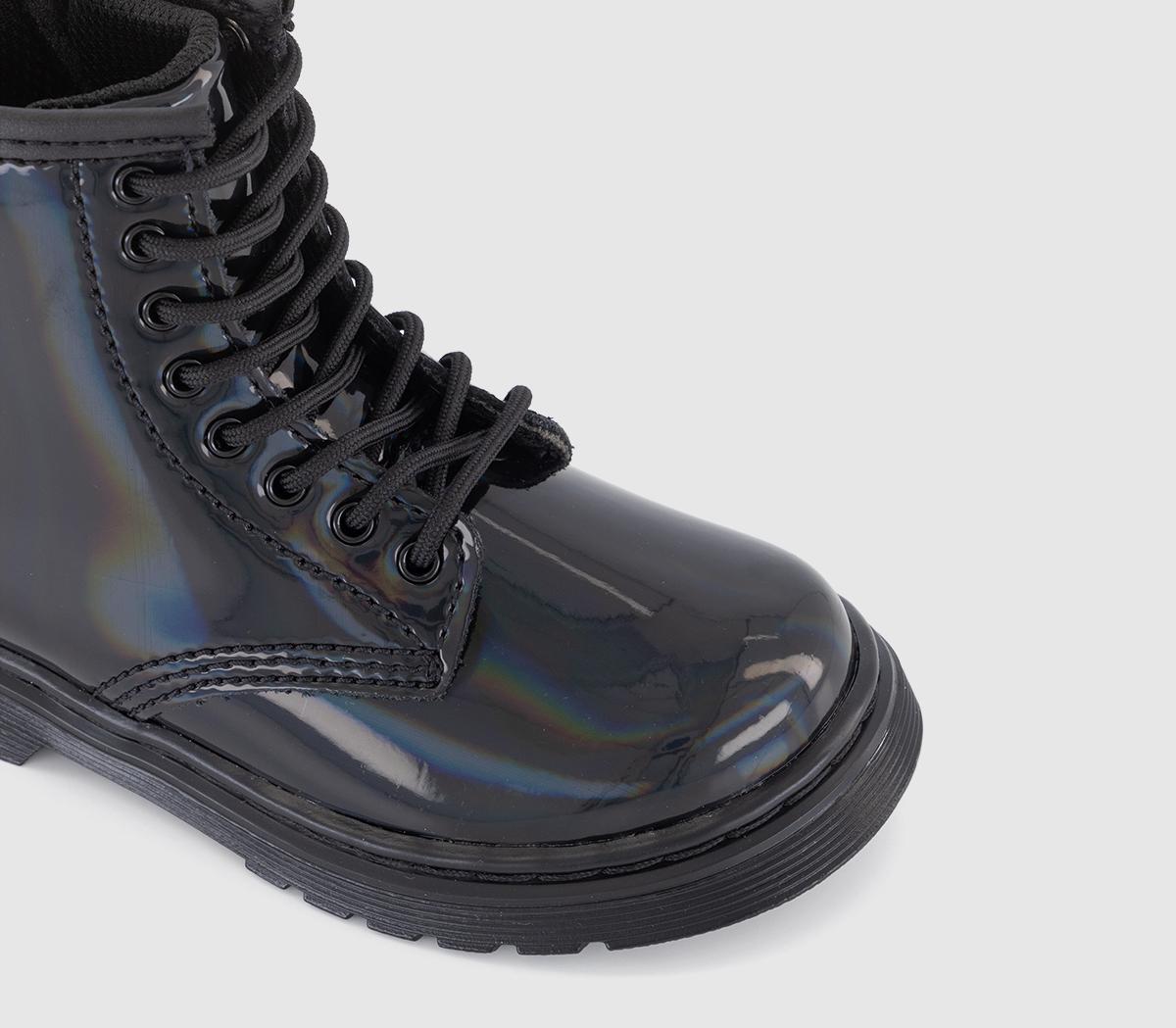 Martens 1460 Infant Boots Black Rainbow Unisex