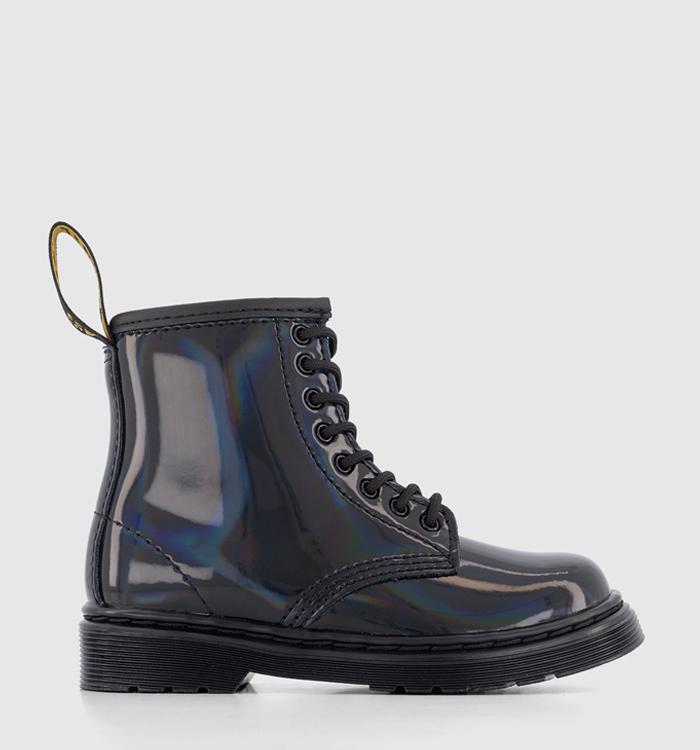 Childrens black doc store martens