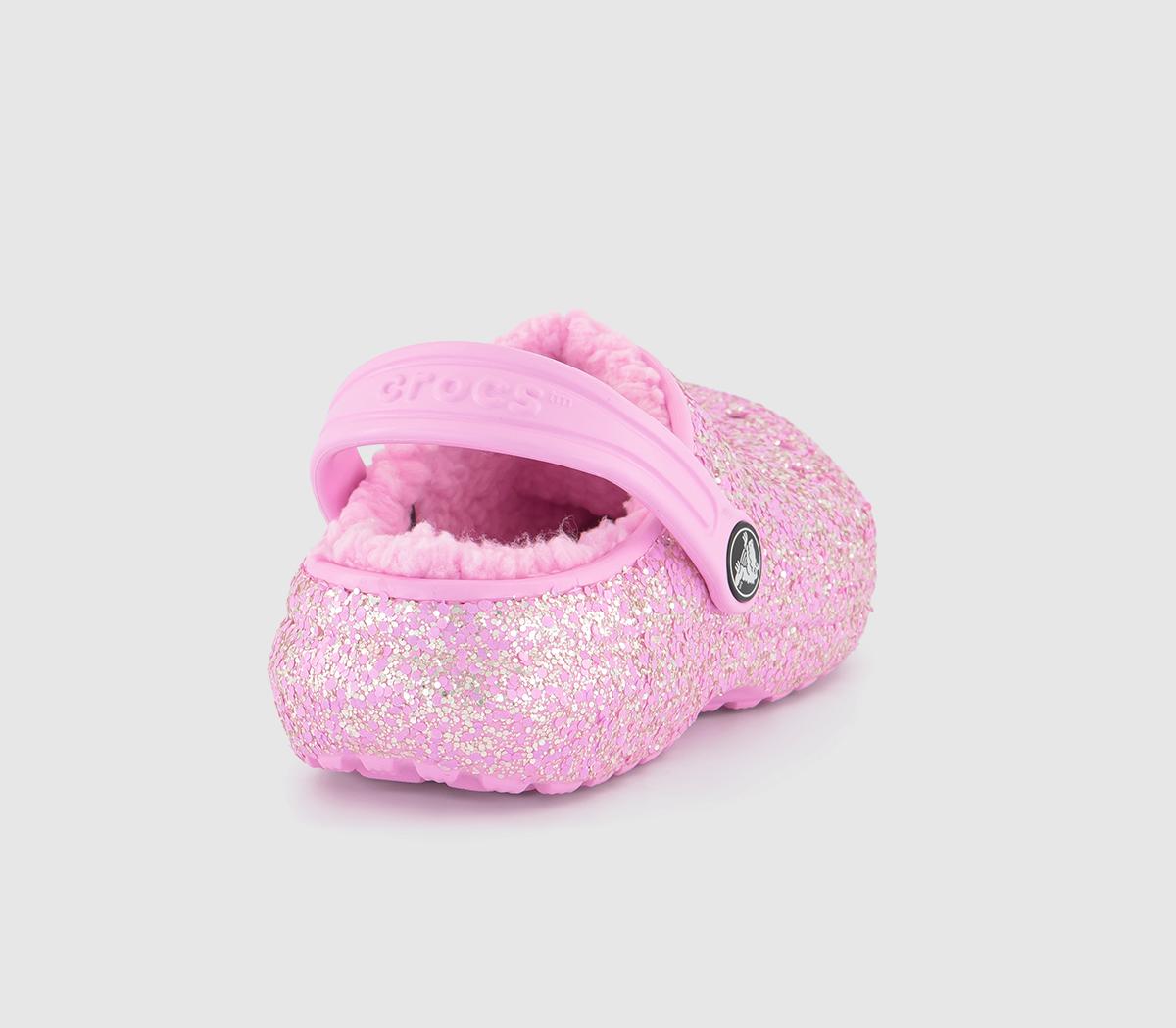 CrocsClassic Lined Kids ClogsFlamingo Glitter