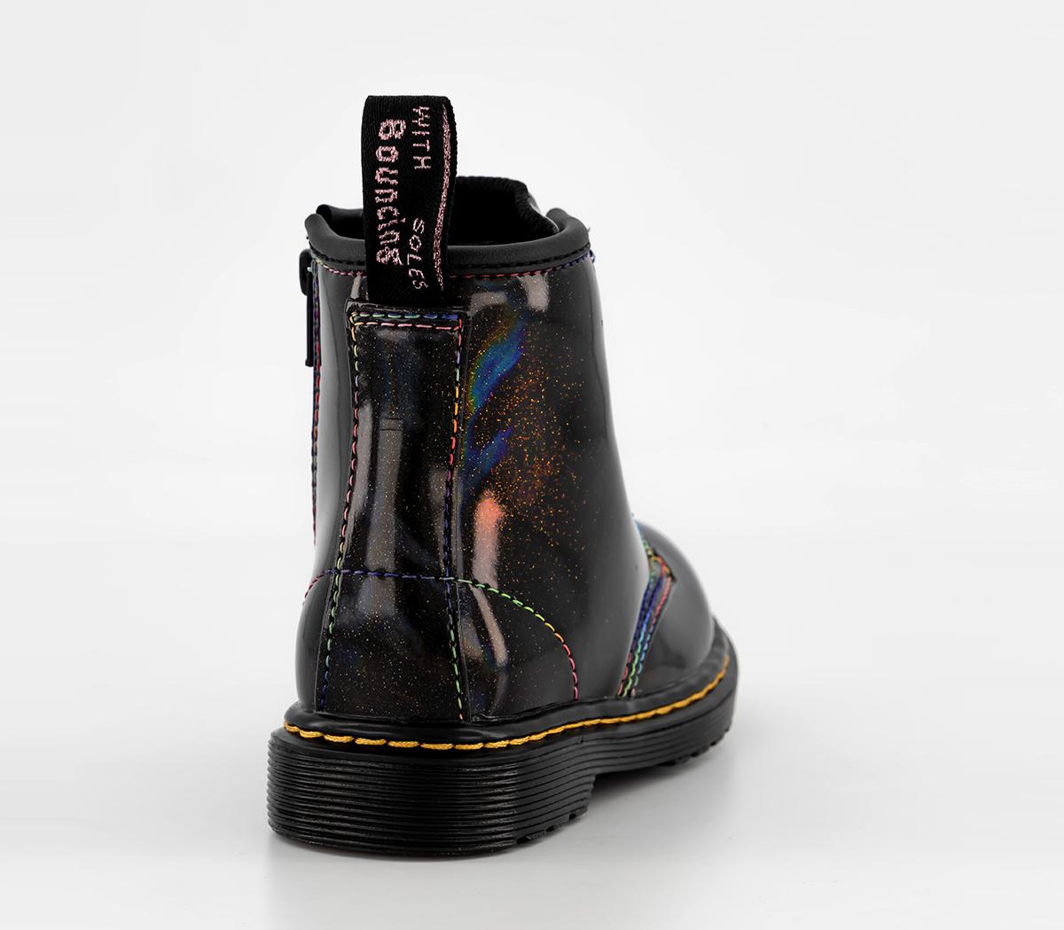 Dr. Martens1460 Toddler Boots Black Lightshow