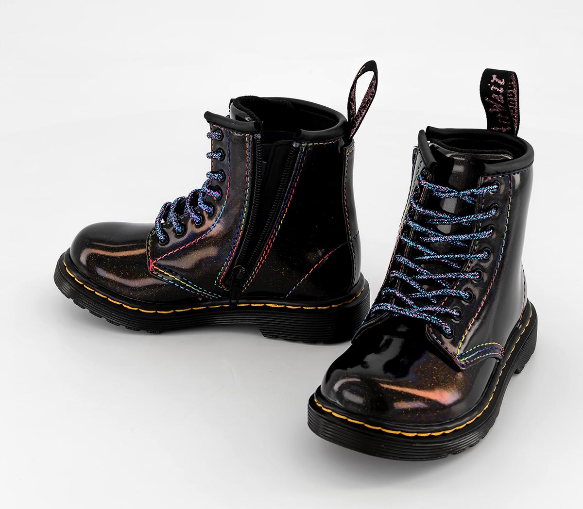 Dr. Martens1460 Toddler Boots Black Lightshow