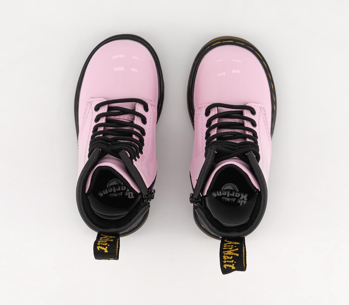 Dr. Martens 1460 Toddler Boots Pale Pink Patent - Unisex