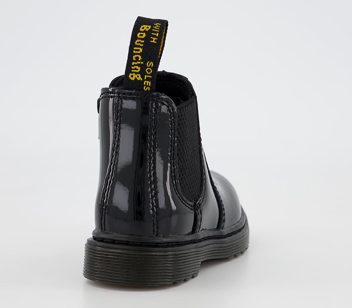 Dr. Martens2976 Toddler Chelsea BootsBlack Patent