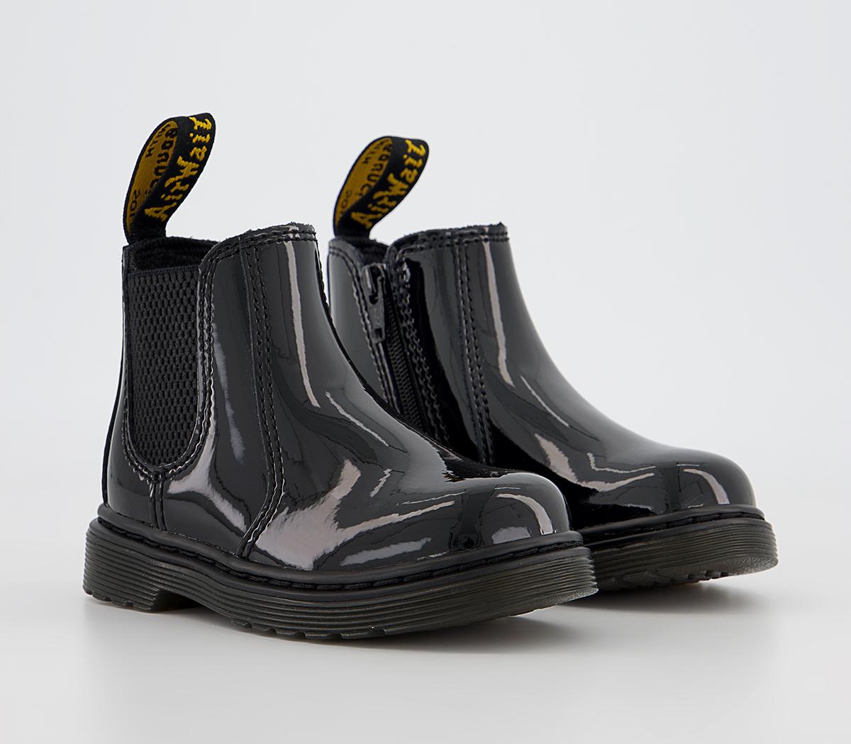 Dr. Martens2976 Toddler Chelsea BootsBlack Patent