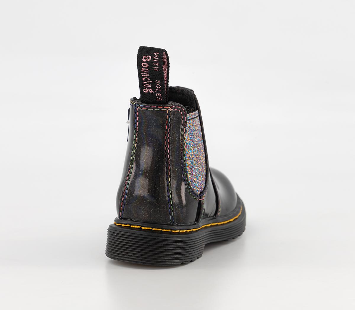 Dr. Martens2976 Toddler BootsBlack Lightshow