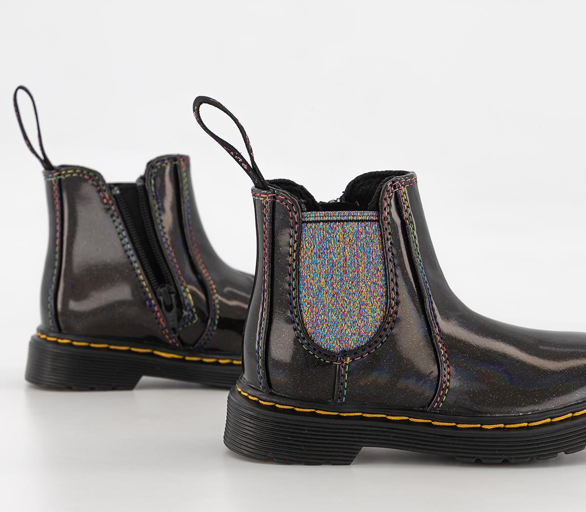 Dr. Martens2976 Toddler BootsBlack Lightshow