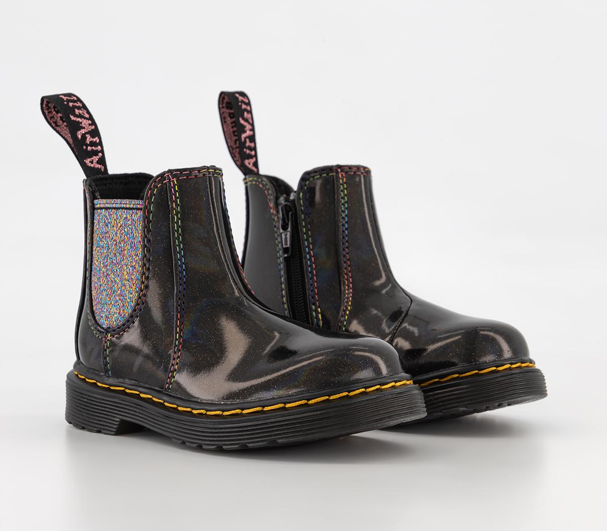 Dr. Martens2976 Toddler BootsBlack Lightshow