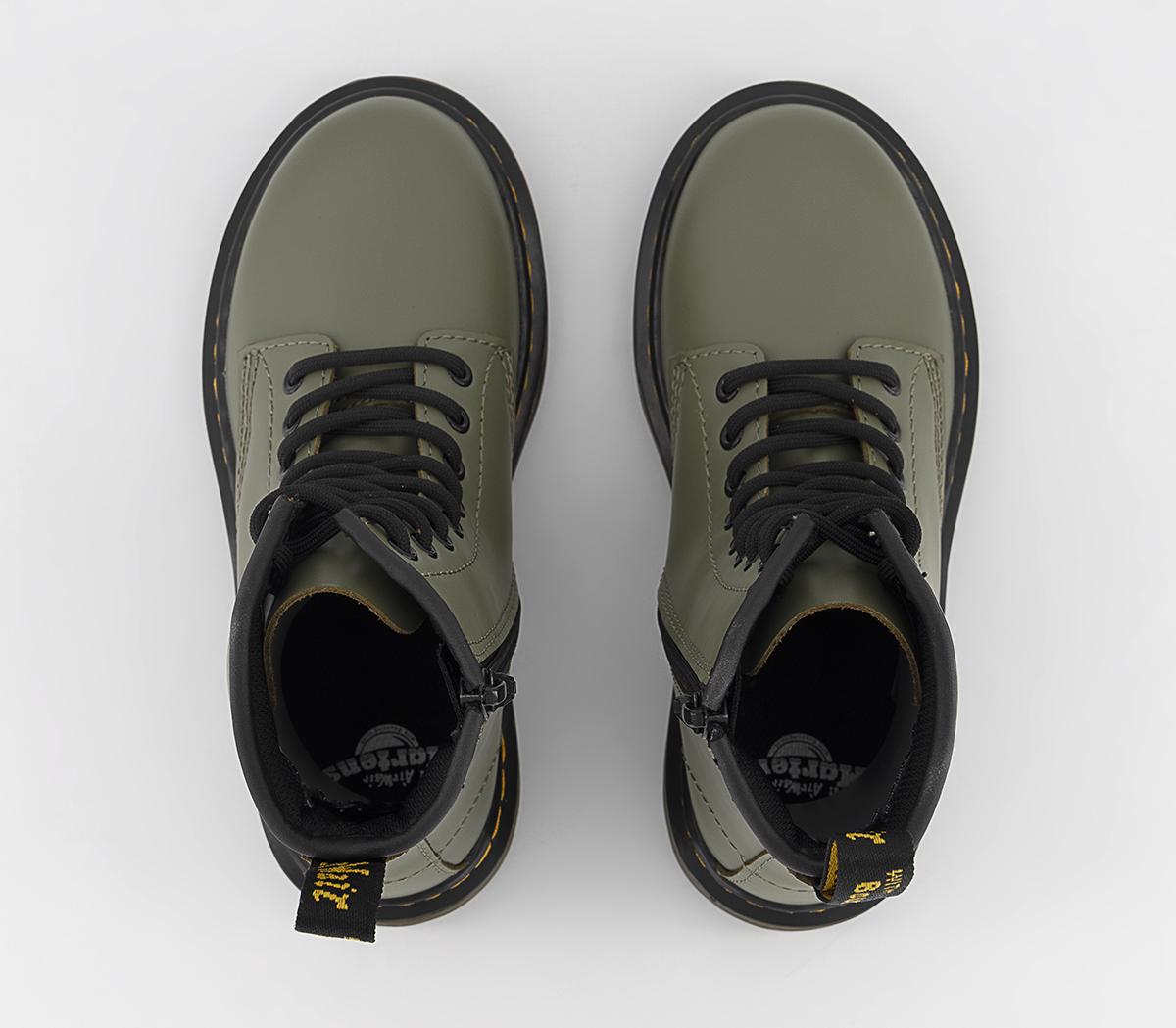 Dr. Martens1460 Junior Boots Khaki Green Romario