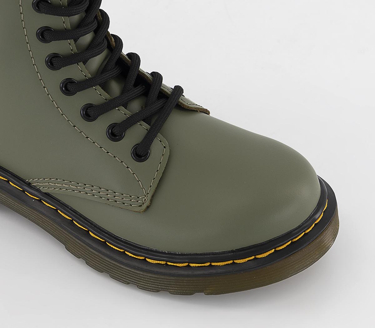 Dr. Martens1460 Junior Boots Khaki Green Romario