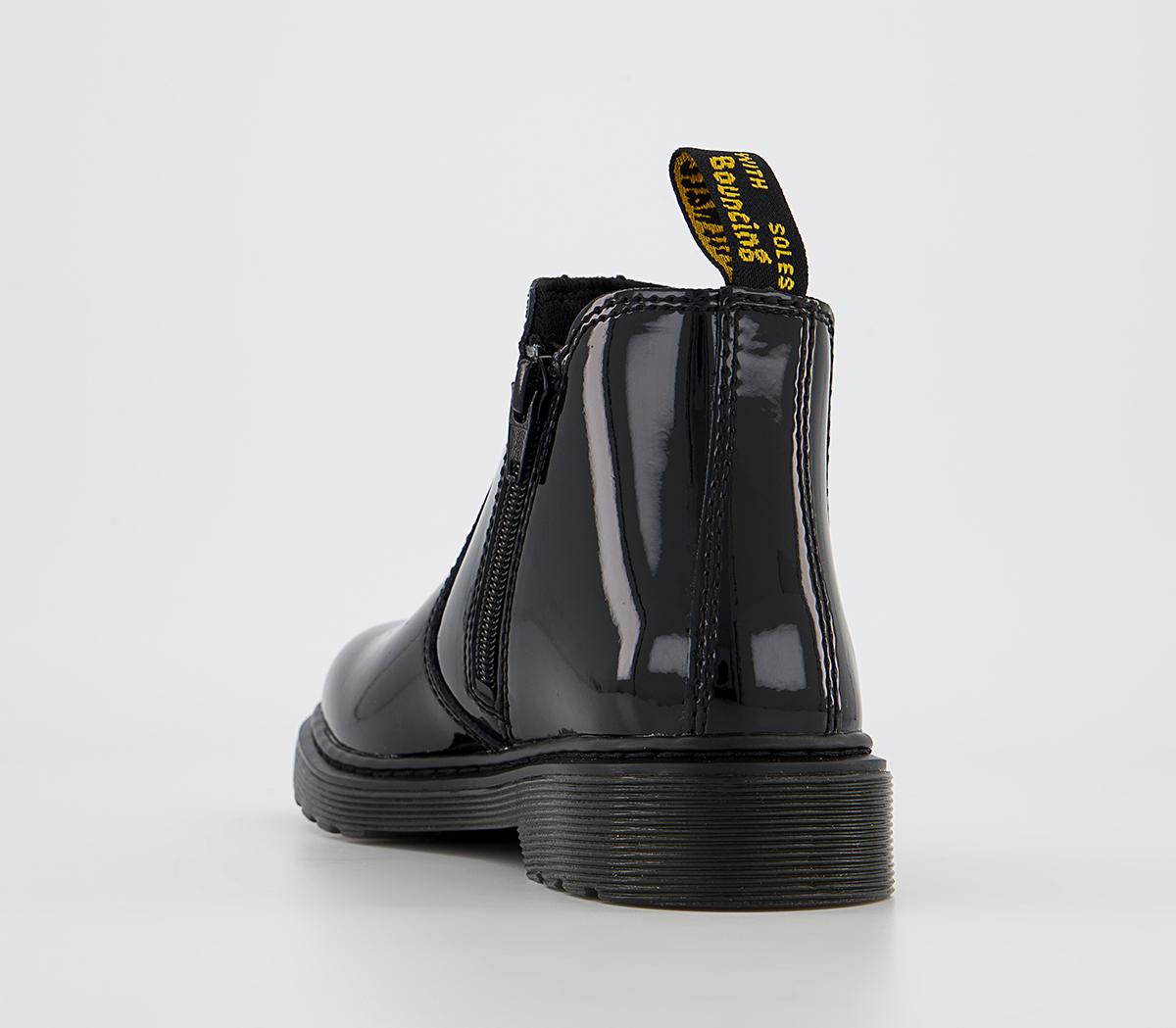 Dr. Martens2976 Junior Chelsea BootsBlack Patent