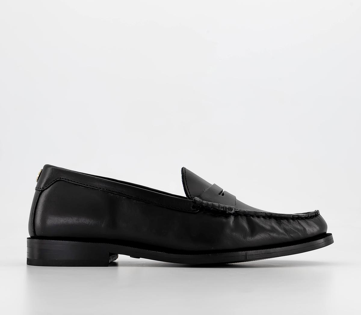 Riva Penny Loafers Black