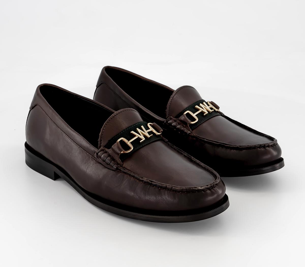 Walk LondonRiva Trim Loafers Brown