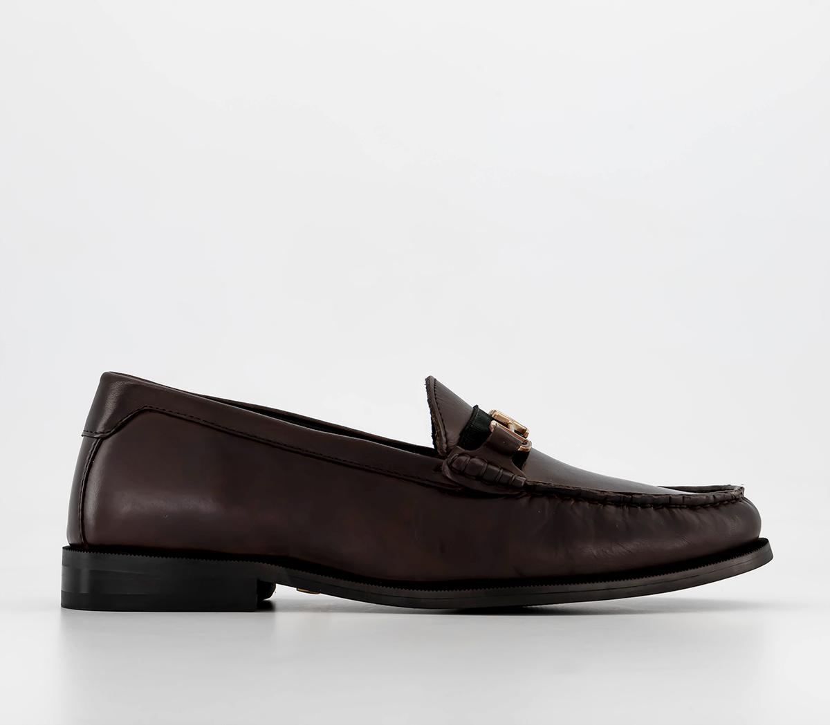 Riva Trim Loafers Brown