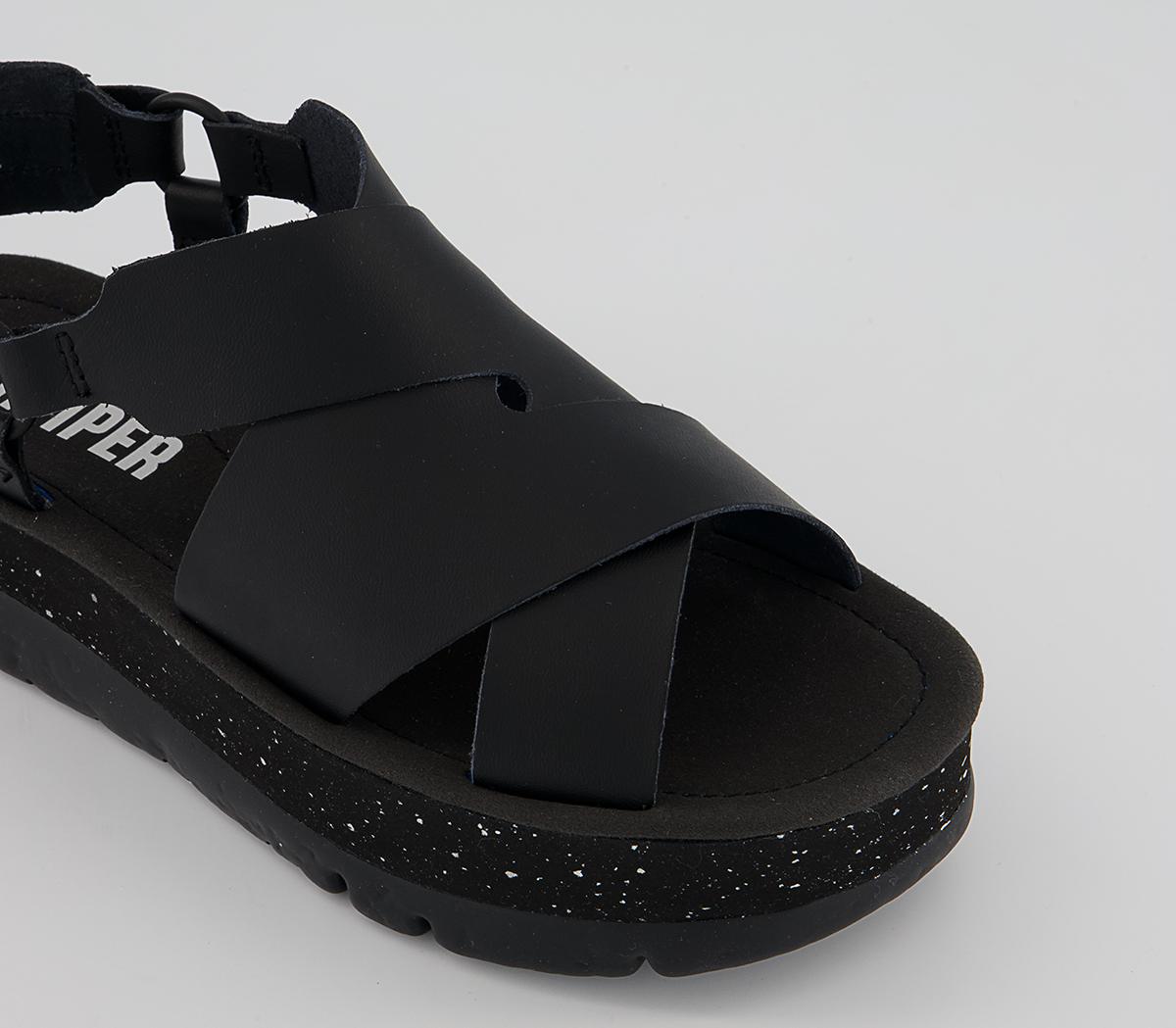 Camper Ogau Platform Sandals Camper Ogau Platform Sandals Black