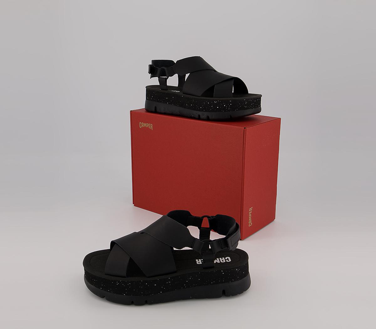Camper Ogau Platform Sandals Camper Ogau Platform Sandals Black