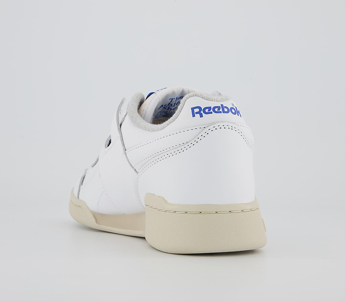 Reebok Workout Plus Vintage Trainers Reebok Workout Plus Vintage Trainers White Alabster Grey