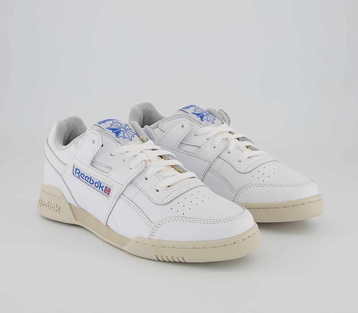 Reebok Workout Plus Vintage Trainers Reebok Workout Plus Vintage Trainers White Alabster Grey