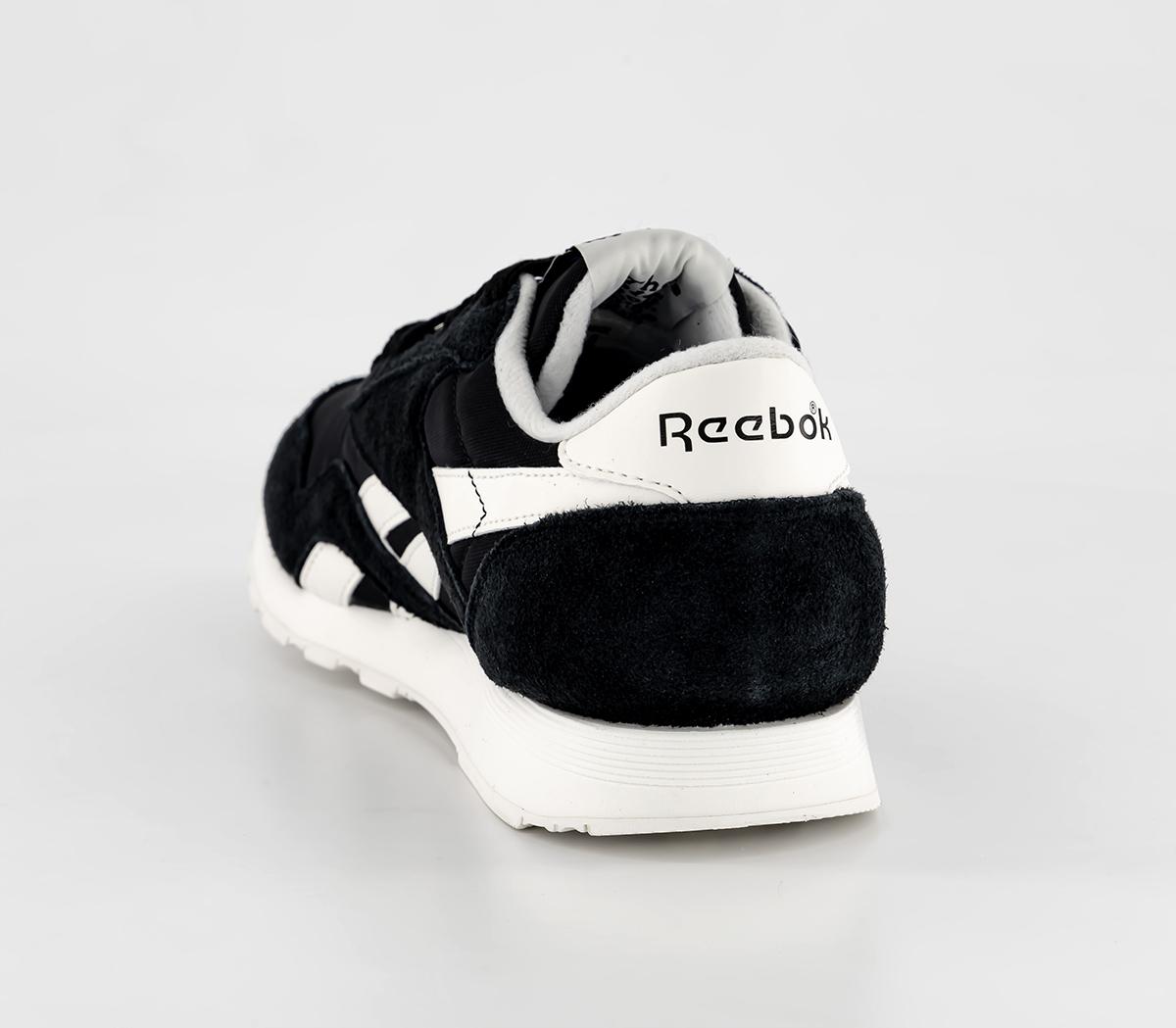 Reebok Classic Nylon 1991 Vintage Trainers Core Black Chalk Modern Blue