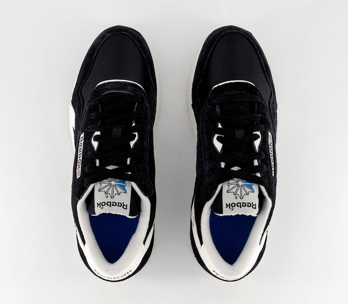 Reebok Classic Nylon 1991 Vintage Trainers Core Black Chalk Modern Blue