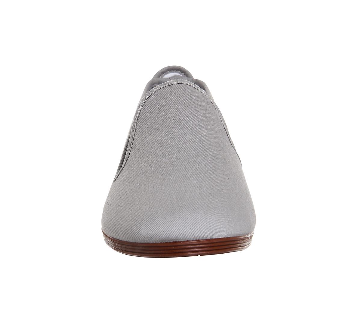 FlossyFlossy Elastic PumpLight Grey Canvas