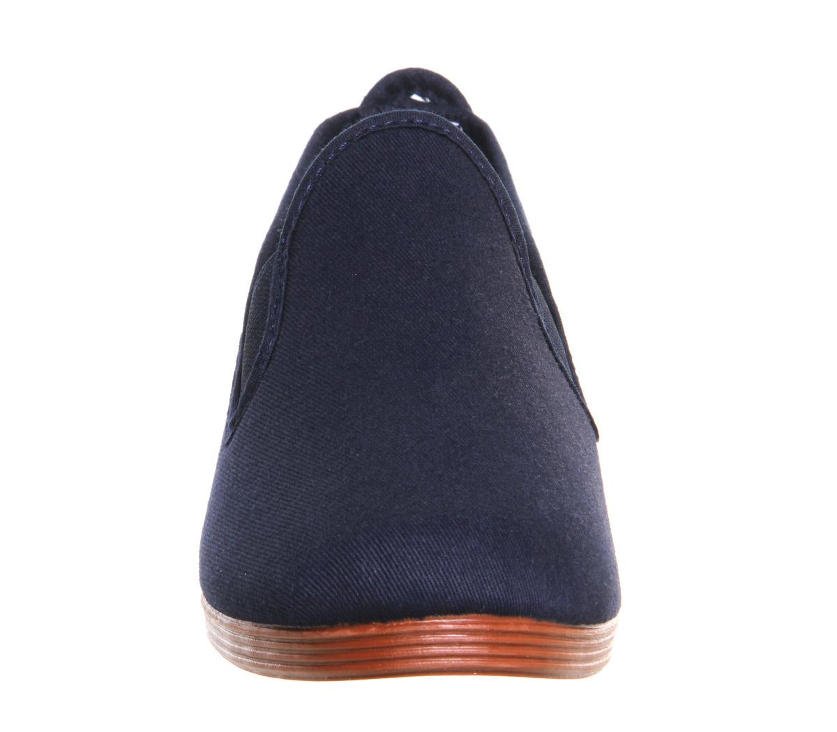 FlossyFlossy Elastic PumpsNavy Canvas