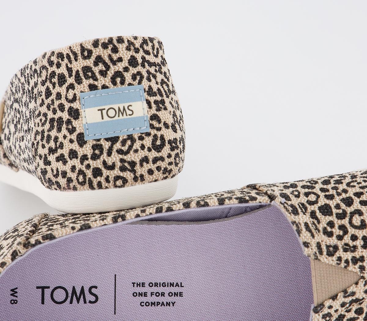 TOMS Seasonal Classic Slip Ons TOMS Seasonal Classic Slip Ons Leopard