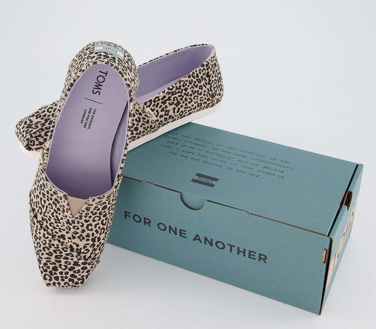 TOMS Seasonal Classic Slip Ons TOMS Seasonal Classic Slip Ons Leopard