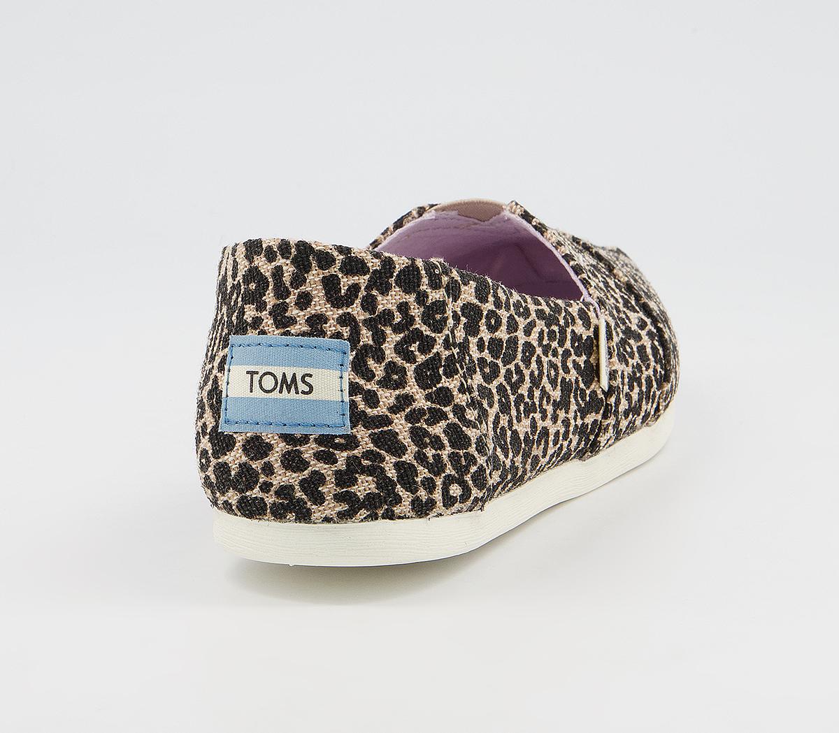 TOMS Seasonal Classic Slip On Flats TOMS Seasonal Classic Slip On Flats Leo Print