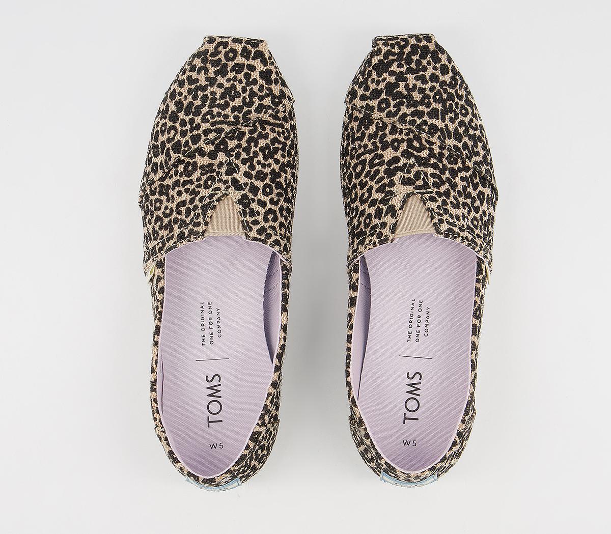 TOMS Seasonal Classic Slip On Flats TOMS Seasonal Classic Slip On Flats Leo Print