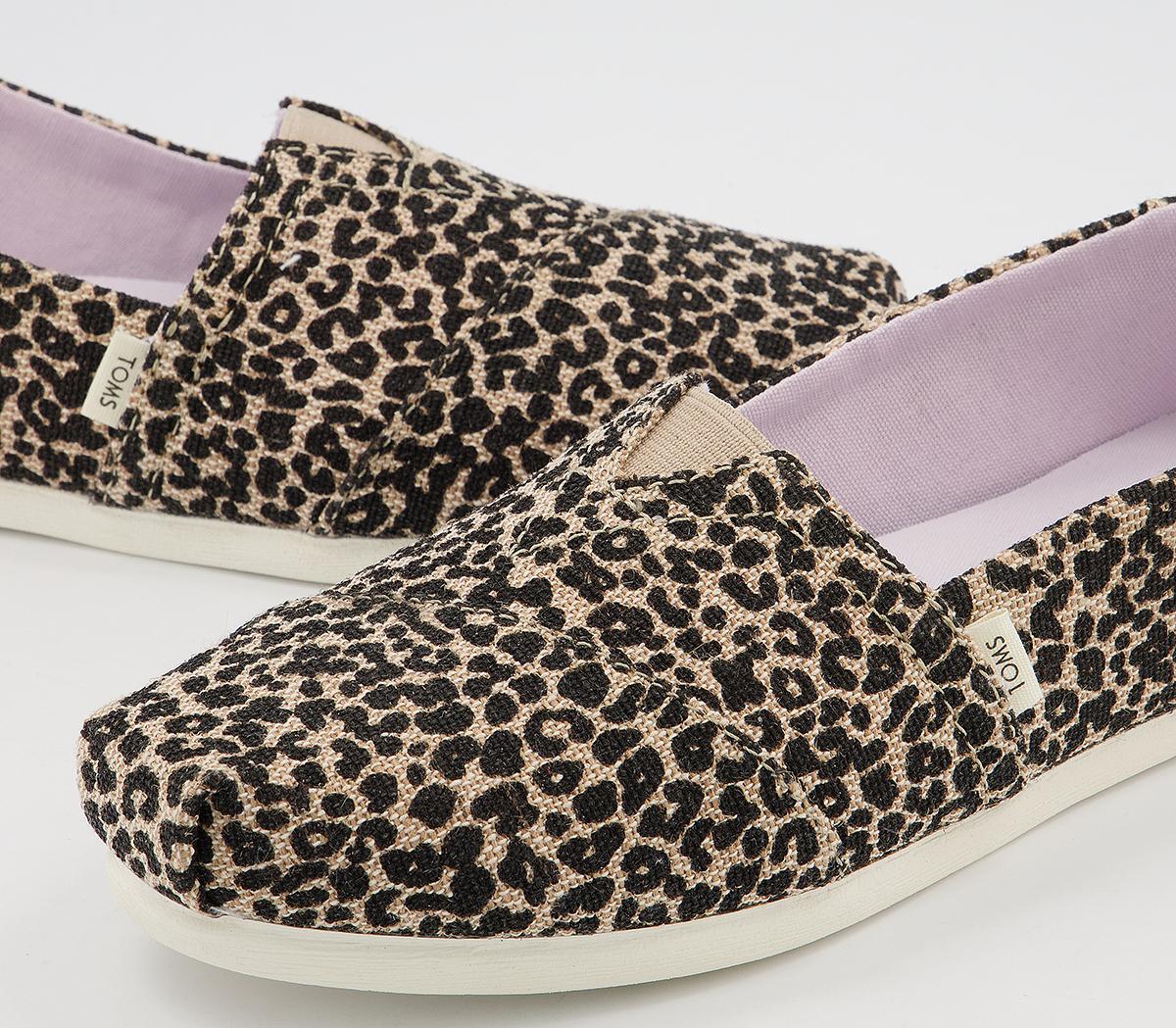 TOMS Seasonal Classic Slip On Flats TOMS Seasonal Classic Slip On Flats Leo Print