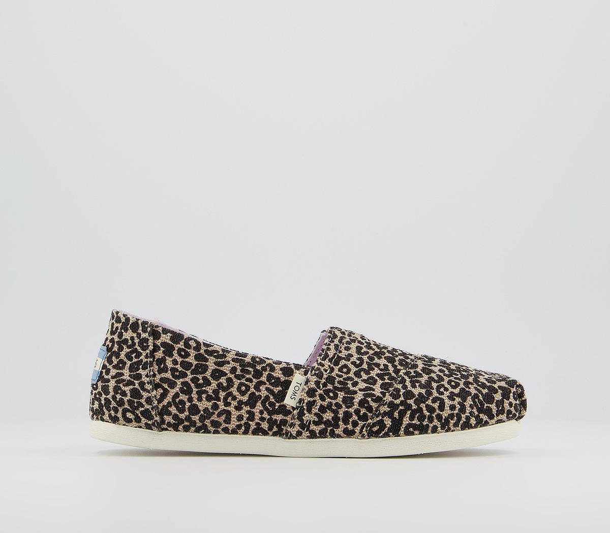 TOMS Seasonal Classic Slip On Flats TOMS Seasonal Classic Slip On Flats Leo Print
