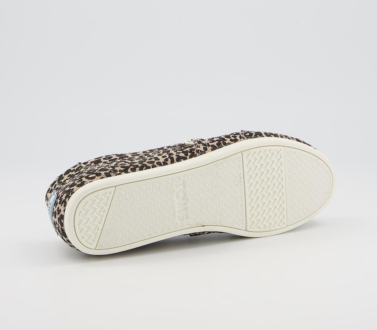 TOMS Seasonal Classic Slip On Flats TOMS Seasonal Classic Slip On Flats Leo Print