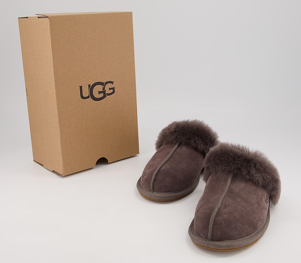 UGG Scuffette II Slippers Thunder Cloud - Flat Shoes for Women