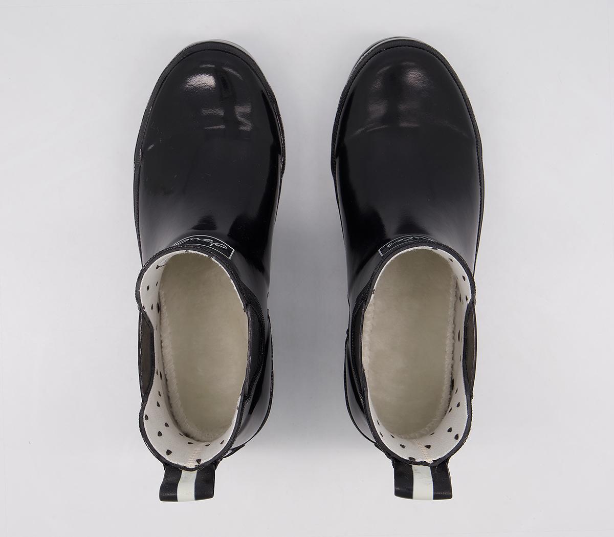 Joules Wellibob Ankle Wellies Joules Wellibob Ankle Wellies Black Gloss