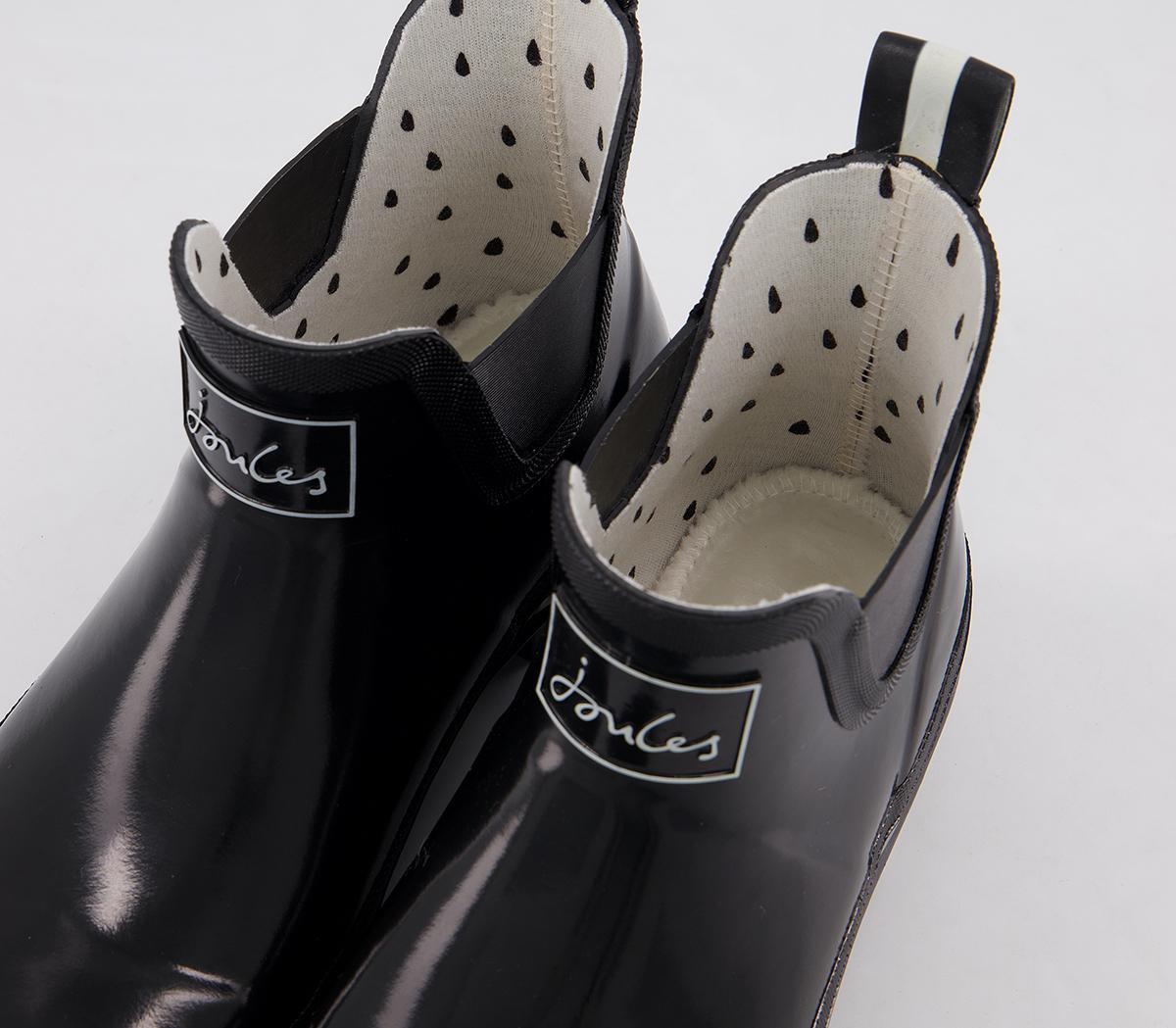 Joules Wellibob Ankle Wellies Joules Wellibob Ankle Wellies Black Gloss