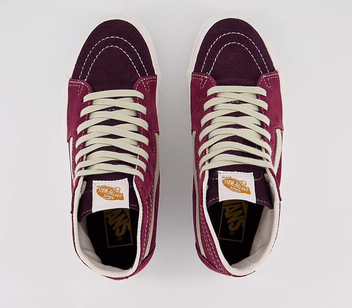 VansSk8 Hi Tapered Stackform TrainersVaristy Suede Tawny Port