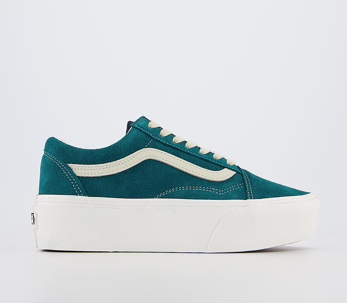 Vans suede platform old on sale skool