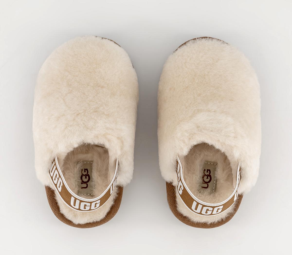 UGG Fluff Yeah Clog Infant Natural - Unisex